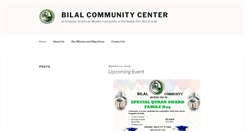 Desktop Screenshot of bilalcommunity.org